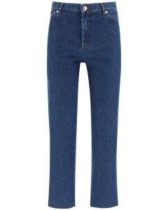 A.P.C. High Rise Cropped Jeans