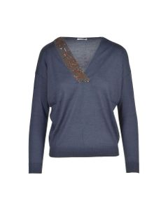 Women's Blue Sweater