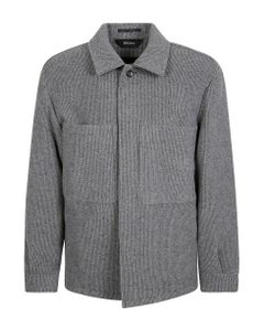 Recycled Wool Overshirt Coat