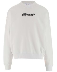 Off-White Logo Printed Crewneck Sweatshirt