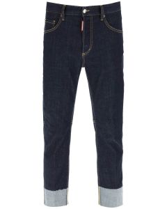 Dsquared2 Low-Waisted Cropped Jeans