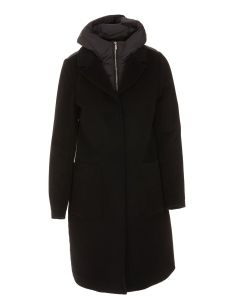 Woolrich Button-Up Padded Long Coat