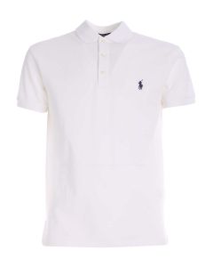 Polo Ralph Lauren Logo Embroidered Slim-Fit Polo Shirt