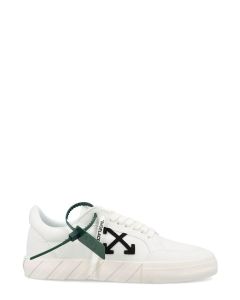 Off-White Vulcanized Lace-Up Sneakers