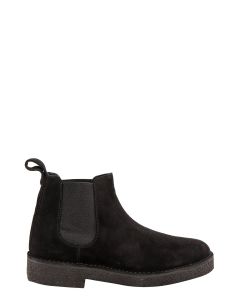 Clarks Round Toe Ankle Boots