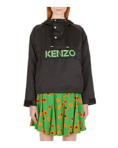 Kenzo Logo-Print Hooded Jacket