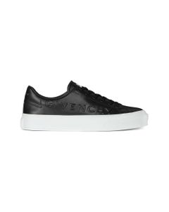 Woman City Sport Sneakers In Black Leather