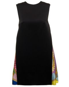 Versace Zip-Up Sleeveless Panelled Dress