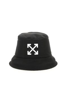 Off-White Logo-Embroidered Bucket Hat