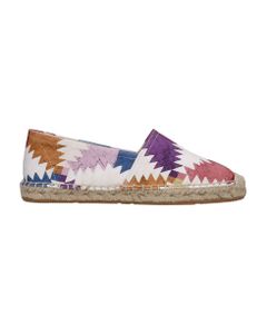 Canae Espadrilles In White Canvas