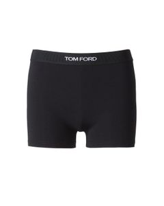 Tom Ford Logo Elastic Waist Shorts