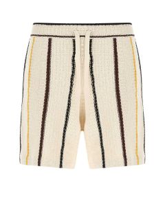 Jil Sander Striped Bermuda Knit Shorts