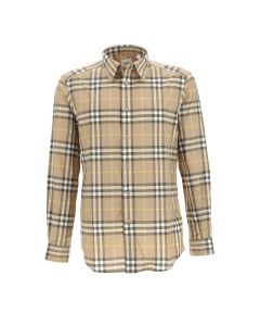 Burberry Checked Buttoned Shirt