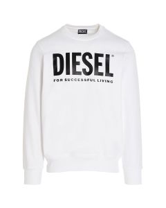Diesel S-Girk-Ecologo Logo Print Sweatshirt