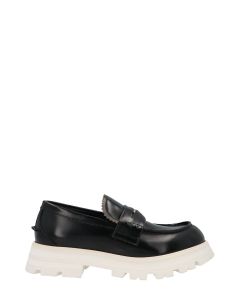 Alexander McQueen Oversize Sole Slip-On Loafers