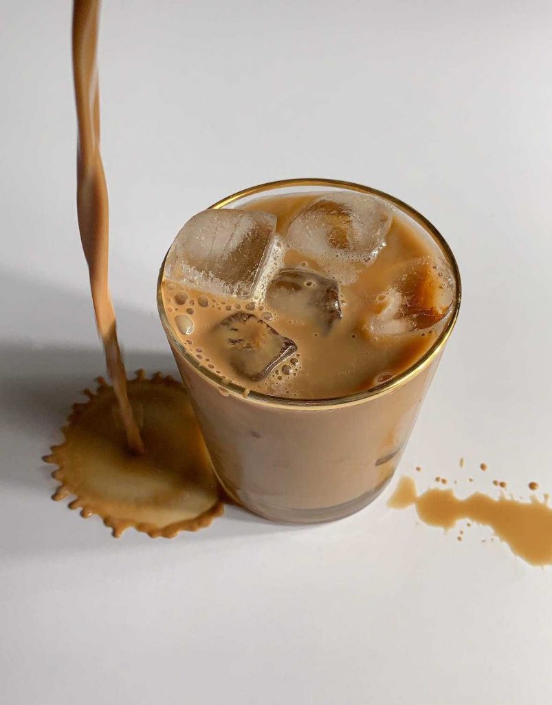 visual representation of coffee spills