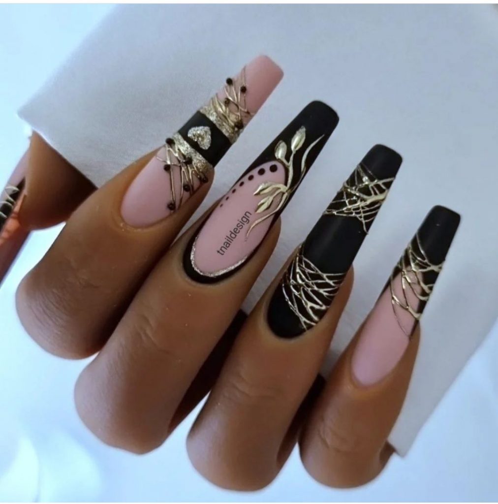 Gothic Style Coffin Nails
