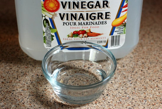 vinegar kept in a small bowl
