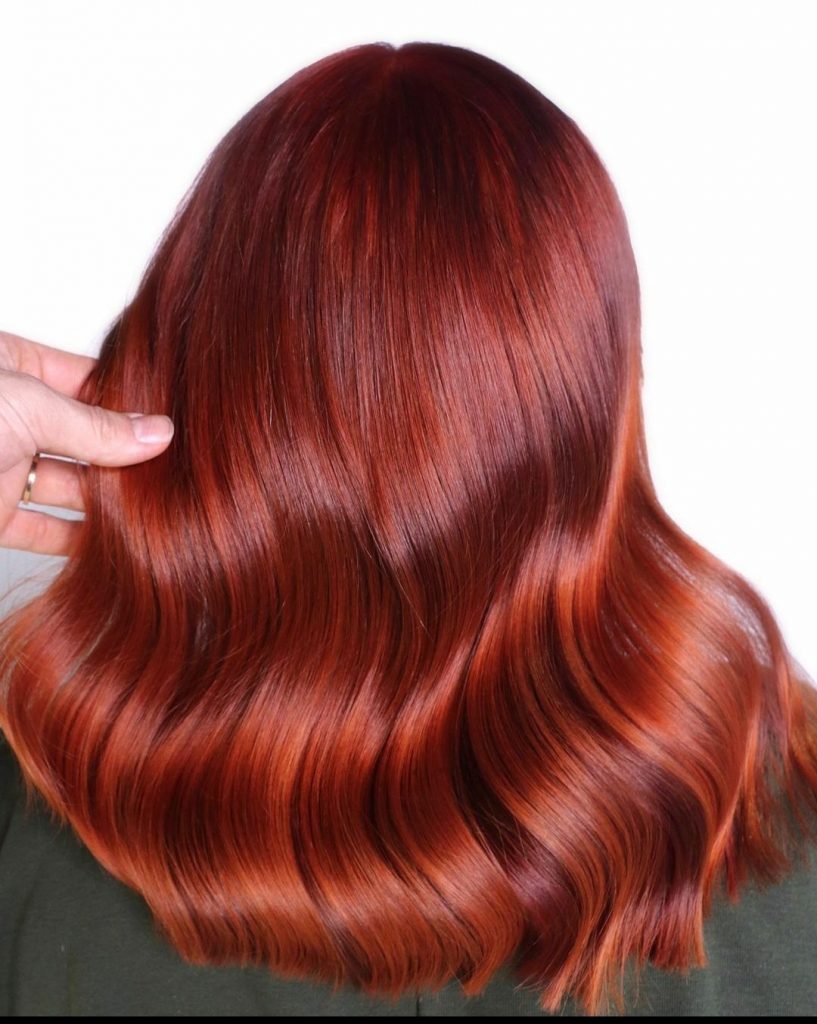 Red hair is in high demand right now
