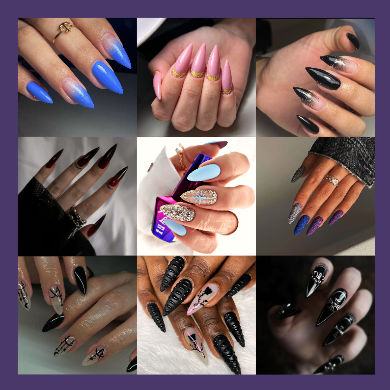 40 Stiletto nail designs