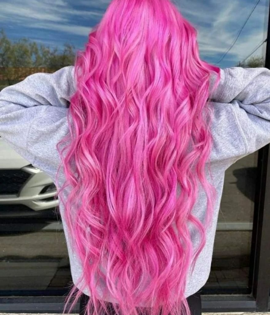 virgin pink hair color 