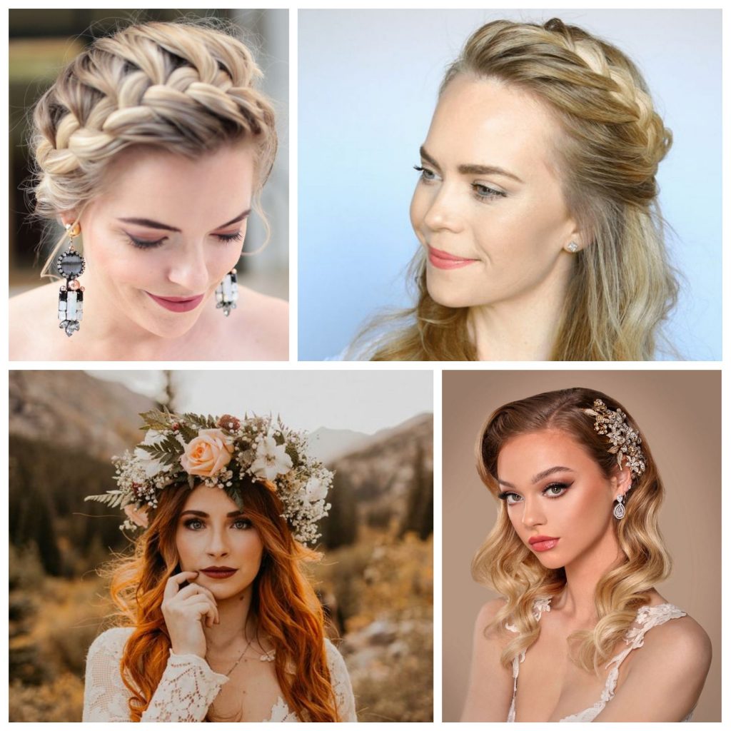 Elegant Bridal Hairstyles With Butterfly Accessories. | Weddingplz | Hair  styles, Bride hairstyles, Indian bridal hairstyles