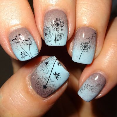 Captivating dandelion water decal.