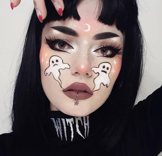 The Cute Ghost-Inspired Look