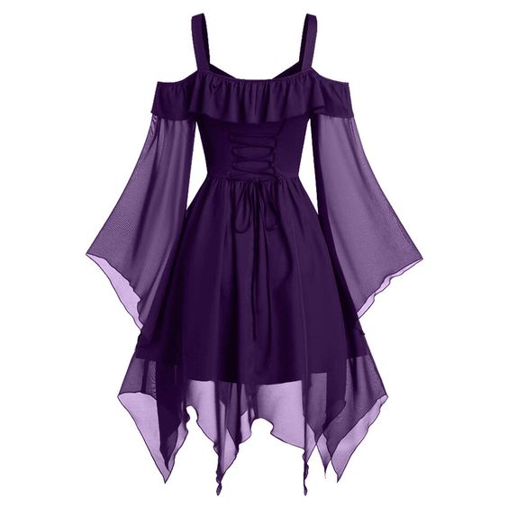 Bellatrix Steampunk Camisole Irregular Dress