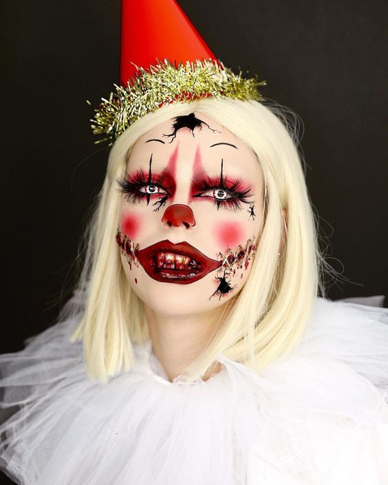 The Scary Clown-Inspired Look