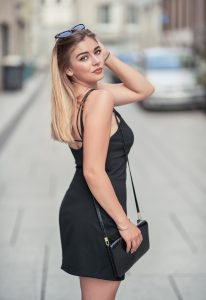 Gorgeous little black dress (LBD).