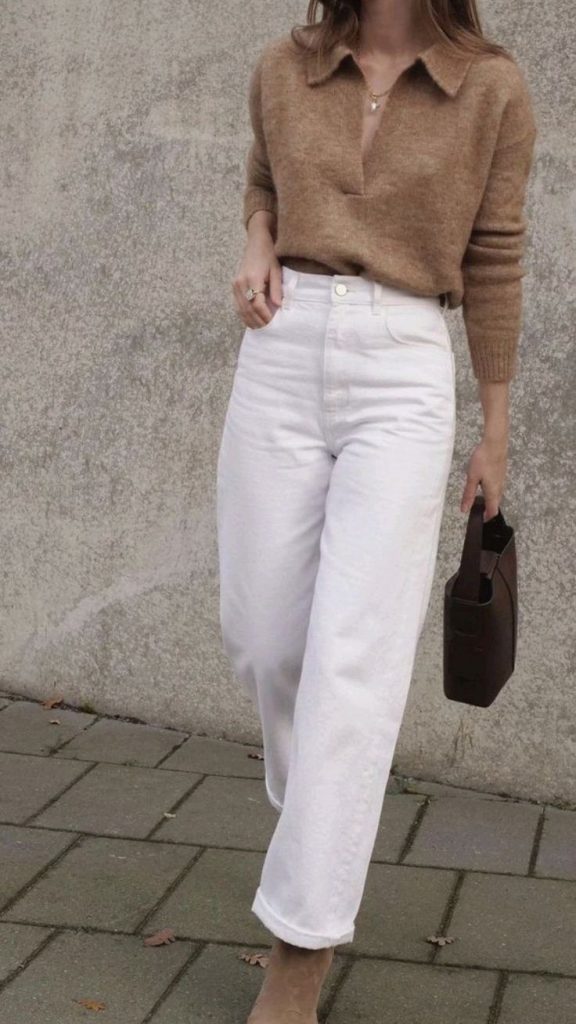 The Beige Polo Shirt Outfit Idea