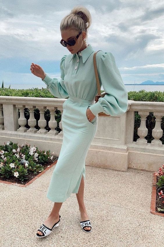 The Mint Green Chic Look