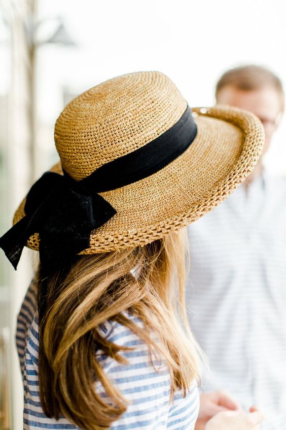 straw hats as spring/summer fashion must-haves
