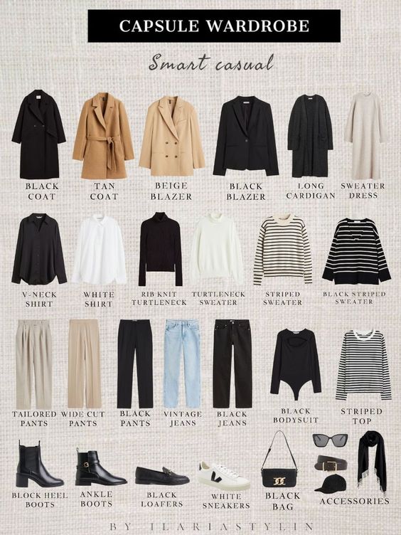 capsule wardrobe for busy mothers