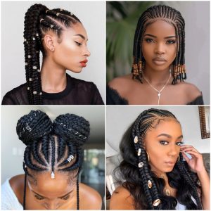Fulani braid hairstyles